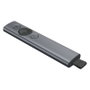 Logitech Spotlight 910-004861 - Presentador Inalámbrico Avanzado con Bluetooth, 30m Alcance, USB-C, Compatible con PowerPoint, Keynote, Zoom, Teams, Color Gris Pizarra